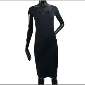 Ralph Lauren Black Label Bodycon Stretch Dress Size Small